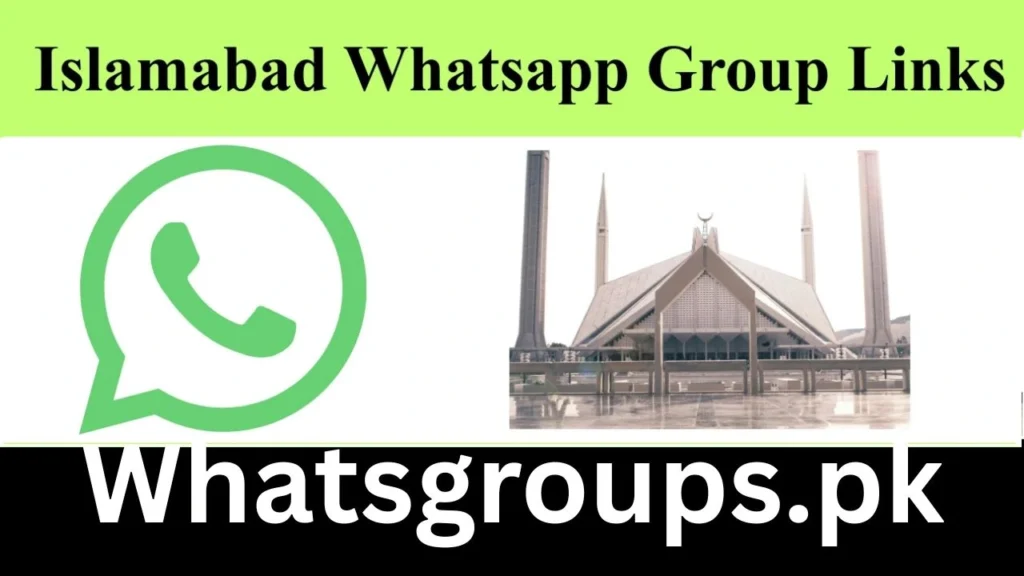 Islamabad Whatsapp Group Links