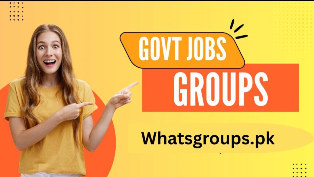 Govt Jobs Whatsapp Group Links